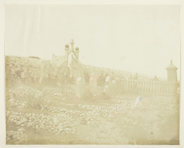 Cemetery on Cathcart's Hill, 1855. Creator: James Robertson.