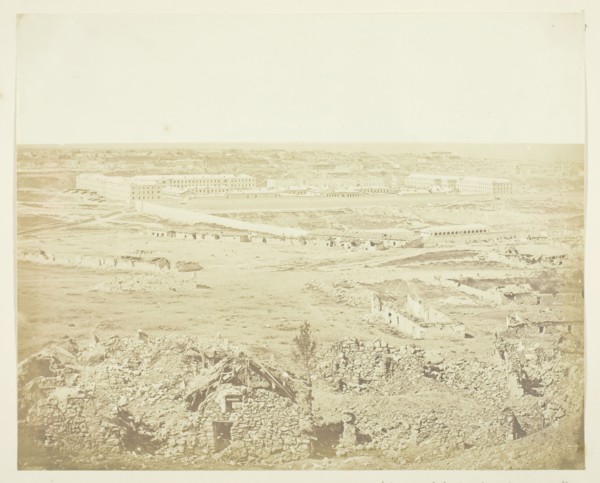 View of Sebastopol taken from the Malakoff, 1855. Creator: James Robertson.