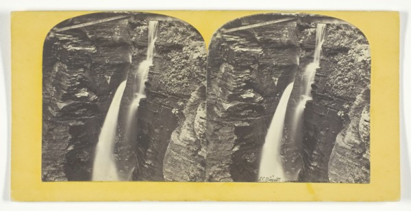 Freer Glen at Watkins Entrance Gorge View 1st Glen, 1860/65. Creator: J. C. Burritt.