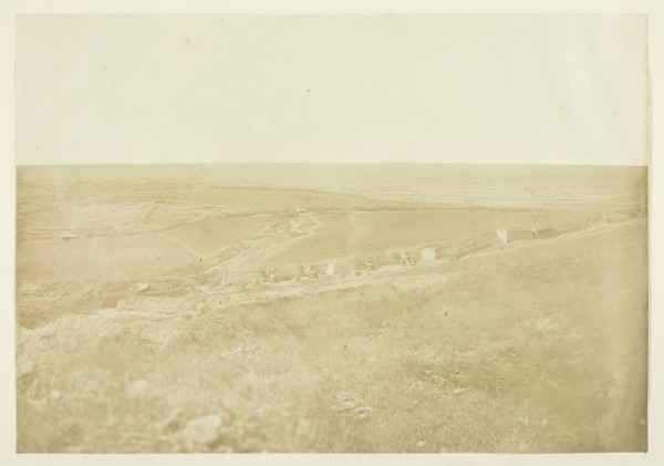 Batteries and Approaches of the English Right Attack upon the Redan, 1855. Creator: James Robertson.