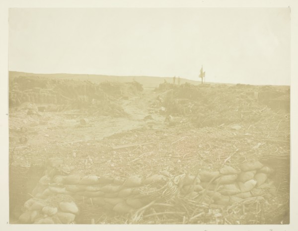Road Opened Through Trenches, 1855. Creator: James Robertson.