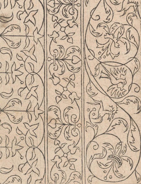 New Modelbüch allen Nägerin u. Sydenstickern (Page 16v), 1556. Creator: Hans Hoffman.