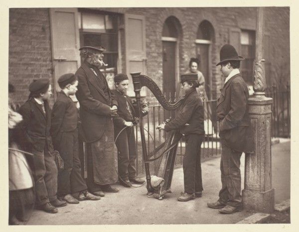 Halian Street Musicians, 1881. Creator: John Thomson.