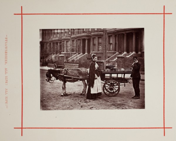 Strawberries. All ripe! All ripe!, 1877. Creator: John Thomson.
