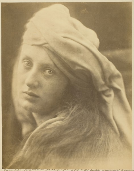 A Study of the Beatrice Cenci, September 1870. Creator: Julia Margaret Cameron.