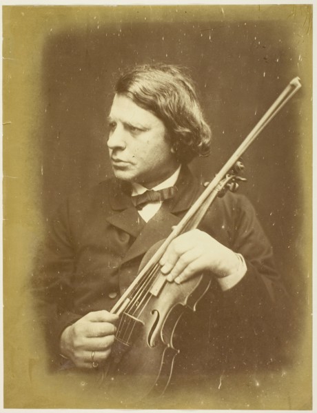 Mr. Joseph Joachim, 1868. Creator: Julia Margaret Cameron.