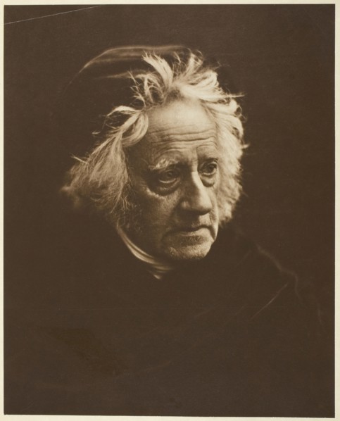 Sir John Herschel, 1867, printed 1875. Creator: Julia Margaret Cameron.