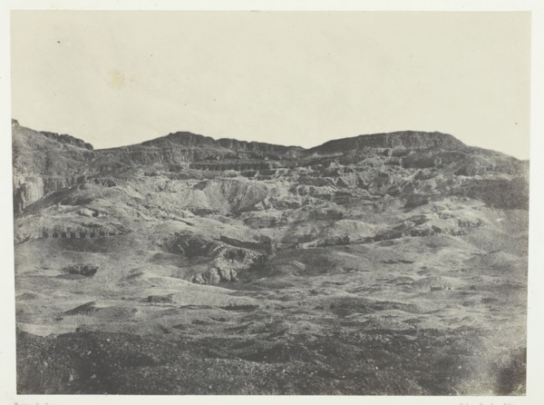 Gournah, Nécropole de Thèbes; Thèbes, 1849/51, printed 1852. Creator: Maxime du Camp.