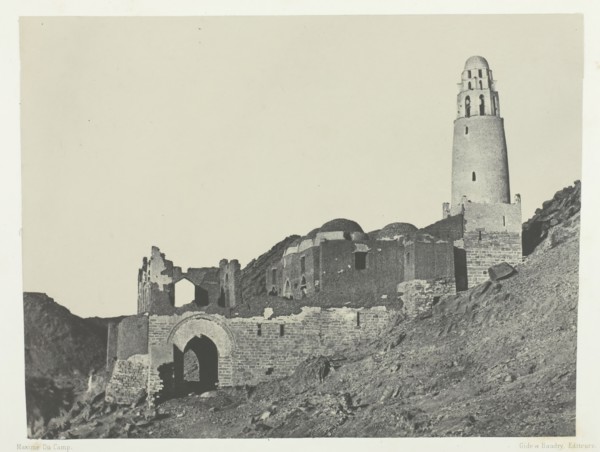 Mosquée de Bellal au Village de Bab; Nubie, 1849/51, printed 1852. Creator: Maxime du Camp.