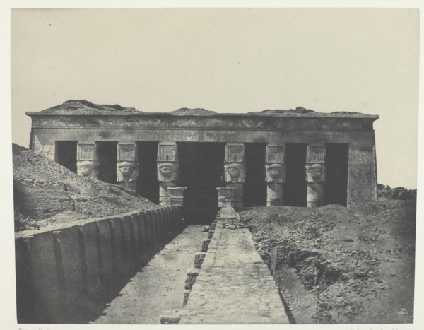 Vue Générale, Grand Temple de Dendérah (Teutyres), Haute-Egypte, 1849/51, printed 1852. Creator: Maxime du Camp.