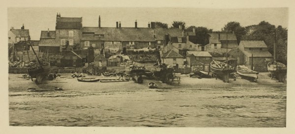 A Corner of old Yarmouth, 1887. Creator: Peter Henry Emerson.