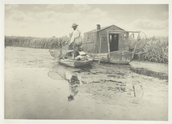 An Eel-Catcher's Home, 1886. Creator: Peter Henry Emerson.