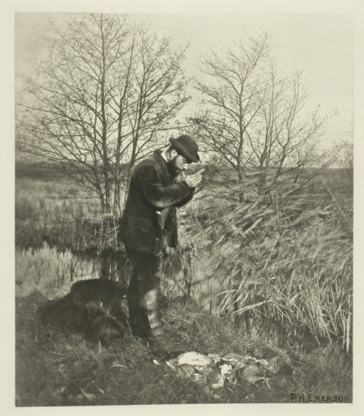 At the Covert Corner (Norfolk), c. 1883/87, printed 1888. Creator: Peter Henry Emerson.