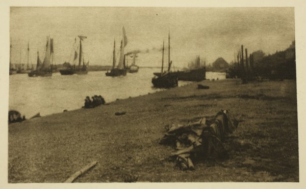 Bound for the North Sea, 1887. Creator: Peter Henry Emerson.