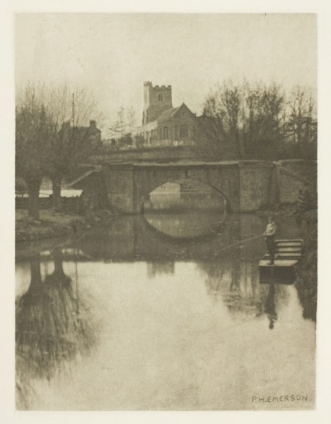 Broxbourne Church, 1880s. Creator: Peter Henry Emerson.
