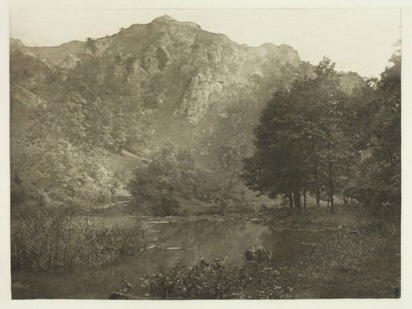 In Dove Dale, 1880s. Creator: Peter Henry Emerson.