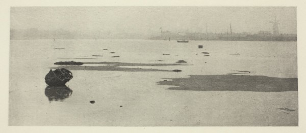 Low Water on Breydon, 1887. Creator: Peter Henry Emerson.