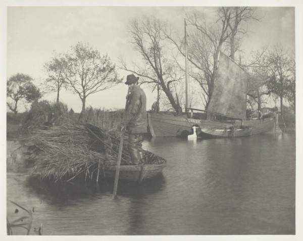 The Gladdon-Cutter's Return, 1886. Creator: Peter Henry Emerson.