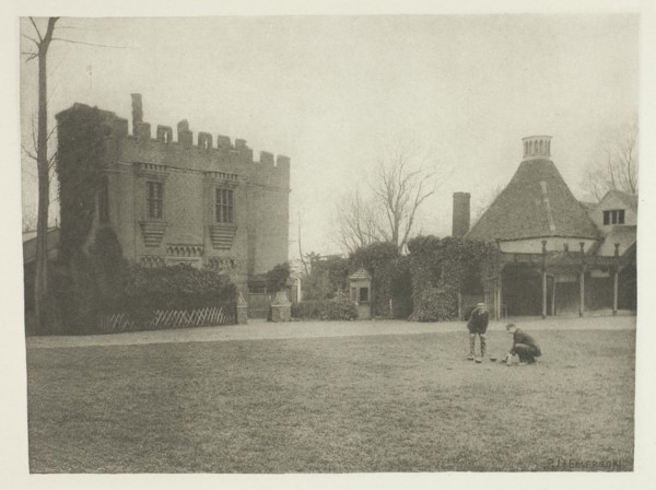 The Old Rye House, 1880s. Creator: Peter Henry Emerson.