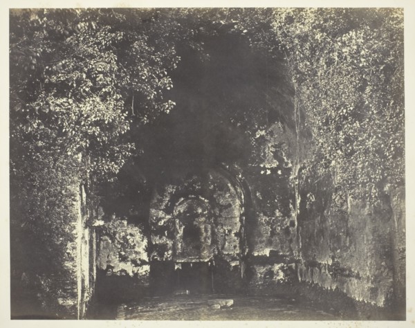 The Grotto of Egeria, Rome, c. 1858. Creator: Robert MacPherson.