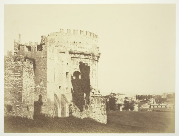 Untitled (Ruin of a Round Fortress Building), c. 1857. Creator: Robert MacPherson.
