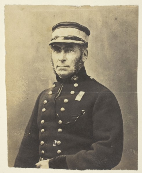 Admiral Lord Lyons, Taken in the Crimea, 1855. Creator: Roger Fenton.