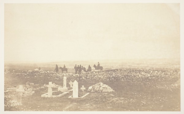 Cemetery, Cathcart's Hill, 1855. Creator: Roger Fenton.