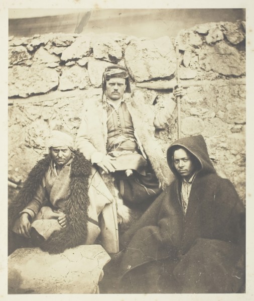 Group of Croat Chiefs, 1855. Creator: Roger Fenton.