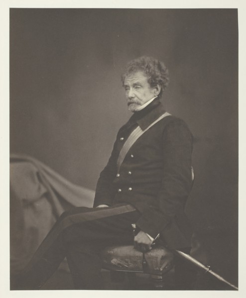Lieutenant General Sir Colin Campbell, G.C.B., 1855. Creator: Roger Fenton.