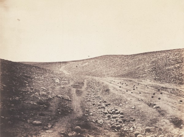 The Valley of the Shadow of Death, 1855. Creator: Roger Fenton.