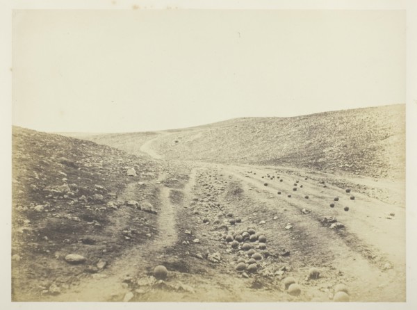 The Valley of the Shadow of Death, 1855. Creator: Roger Fenton.