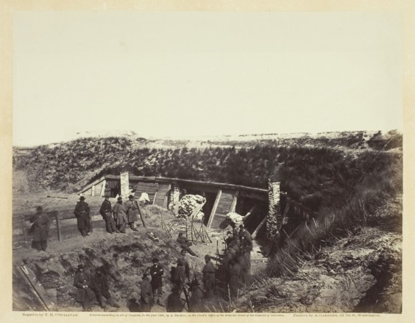 The Pulpit, Fort Fisher, N.C., January 1865. Creator: Alexander Gardner.