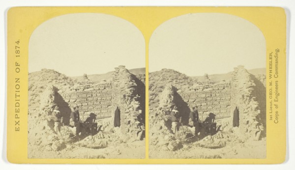 Characteristic ruin, of the Pueblo San Juan, New Mexico..., 1874. Creator: Tim O'Sullivan.