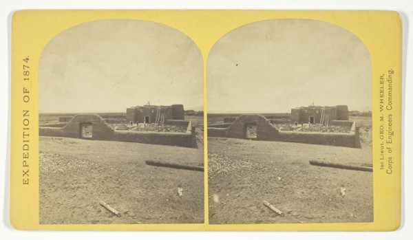 Roman Catholic Church, Plaza of Guadaloupe, Guadaloupe Co., Colorado. Built not many years..., 1874. Creator: Tim O'Sullivan.