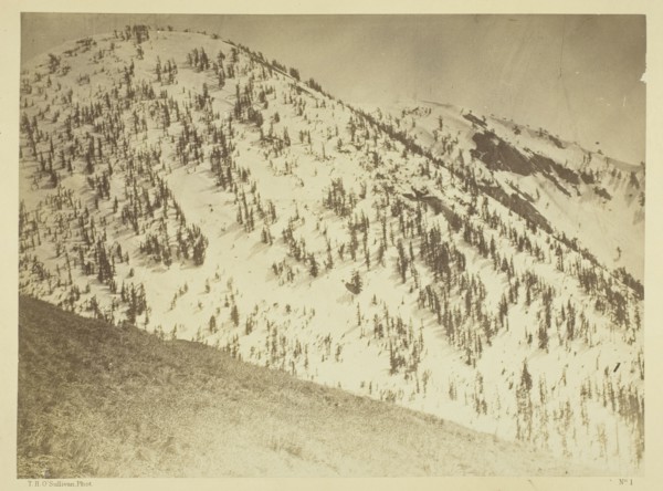 Snow Peaks, Bull Run Mining District, Nevada, 1871. Creator: Tim O'Sullivan.