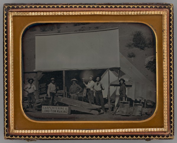 Untitled (Group of Carpenters), 1855. Creator: Unknown.