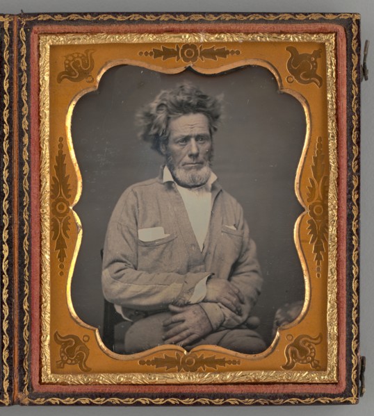 Untitled (Portrait of a Seated Man), 1851. Creator: Unknown.