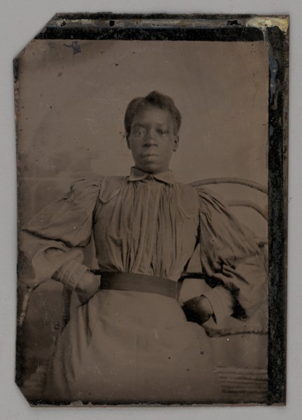 Untitled (Portrait of a Seated Woman), 1875. Creator: Unknown.
