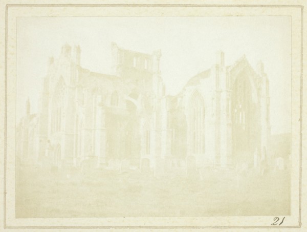 Melrose Abbey, 1844. Creator: William Henry Fox Talbot.