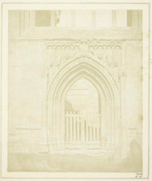 Melrose Abbey, 1844. Creator: William Henry Fox Talbot.