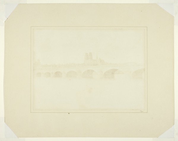 The Bridge of Orleans, June 1843. Creator: William Henry Fox Talbot.