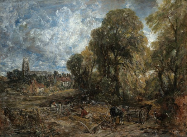 Stoke-by-Nayland, 1836. Creator: John Constable.