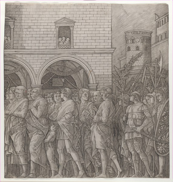The Triumph of Caesar: the senators, 1470-1525., 1470-1525. Creator: Giovanni Antonio da Brescia.