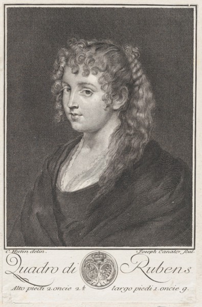 Portrait of a young woman, ca. 1745-76. Creator: Giuseppe Canale.