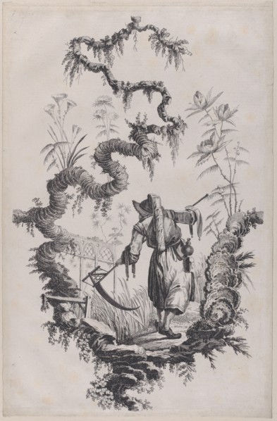 Chinoiserie Ornament Print, 1755. Creator: Jean-Baptiste Pillement.