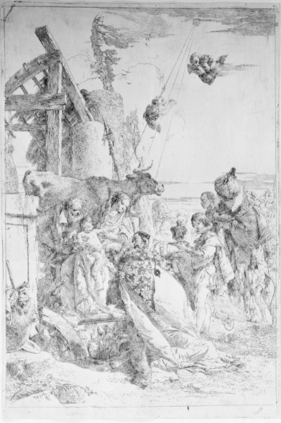 Adoration of the Magi, ca. 1753 (?). Creator: Giovanni Battista Tiepolo.