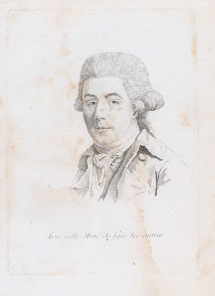 Portrait of a man, second half of 18th century. Creator: Unknown.