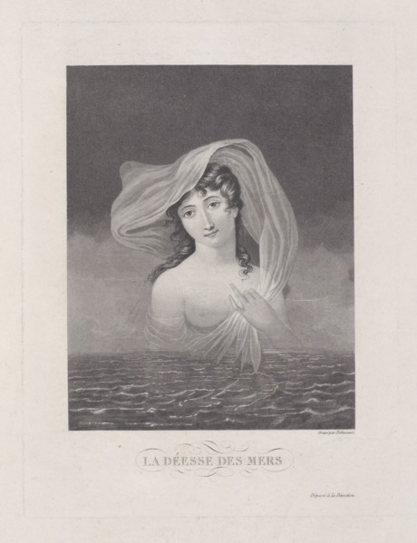La Déesse des Mers, 1775-1832. Creator: Philibert Louis Debucourt.