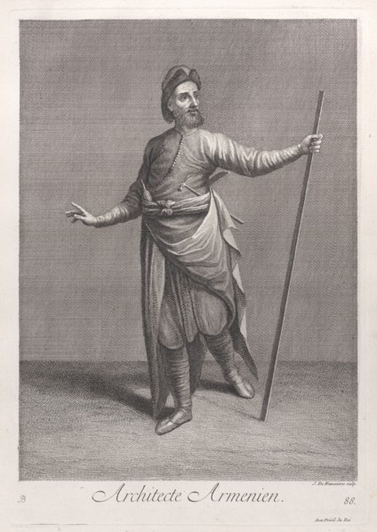 Architecte Armenien, 1714-15. Creator: Unknown.