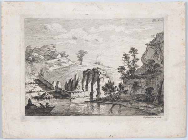 Ruins of an Aqueduct, 1763. Creator: Jean-Jacques de Boissieu.